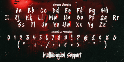 The Silent Murder Font Poster 9