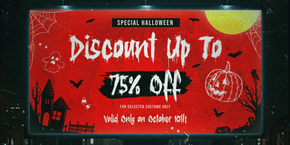 The Silent Murder Font Poster 6