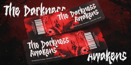 The Silent Murder Font Poster 8