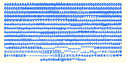 SG Bascho Font Poster 3