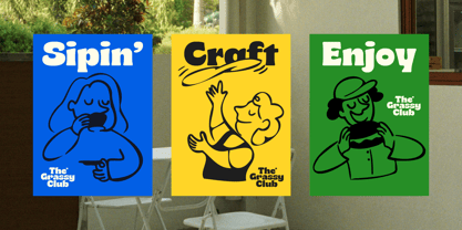 SG Bascho Font Poster 8