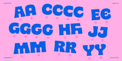 SG Bascho Font Poster 5