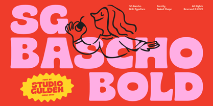 SG Bascho Font Poster 1