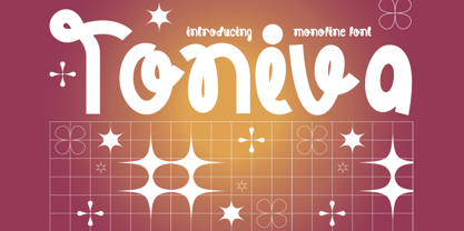 Toniva Font Poster 1