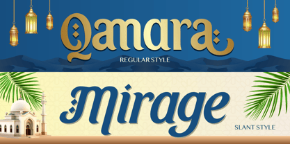 Mustaqim Font Poster 4