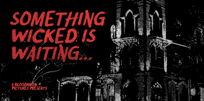 Terror Blade Font Poster 12