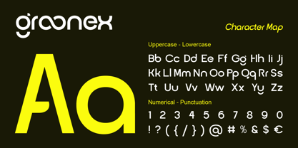 Groonex Font Poster 2