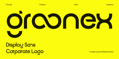 Groonex Font Poster 1