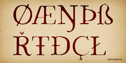 Dark & Black Font Poster 8