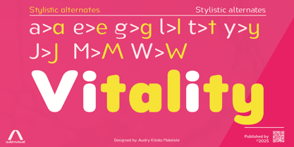 Nsai Pro Rounded Font Poster 7