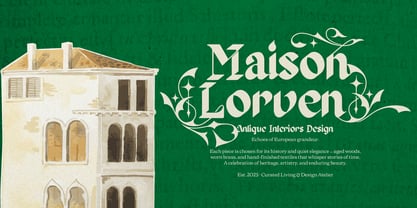 Zaiwo Nobles Font Poster 5