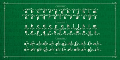 Zaiwo Nobles Font Poster 12