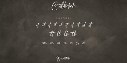 Cathelink Font Poster 10
