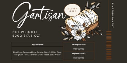 Cathelink Font Poster 6