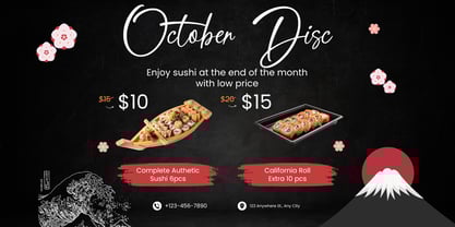 Cathelink Font Poster 7