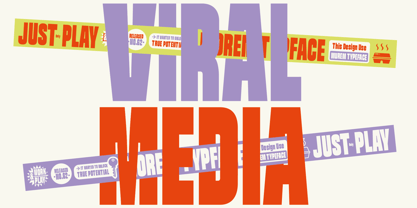 Morem Font Poster 7