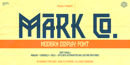 MarkCo Font Poster 1