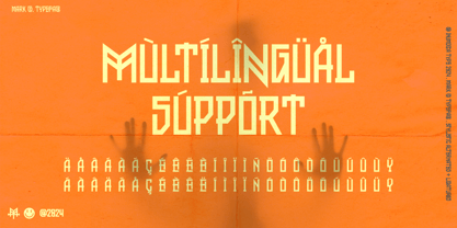 MarkCo Font Poster 12