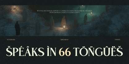 TRT Northem Font Poster 15