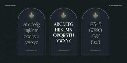 TRT Northem Font Poster 11