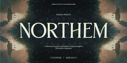 TRT Northem Font Poster 1