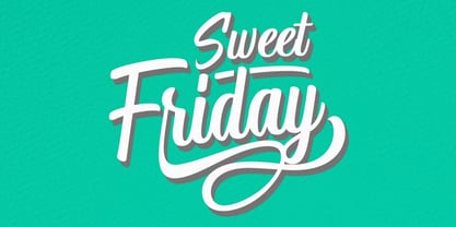 Storing Font Poster 5