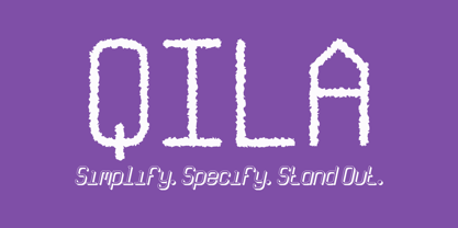 Qila Mono Font Poster 6