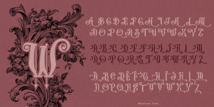 Marstune Font Poster 8