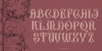 Marstune Font Poster 4