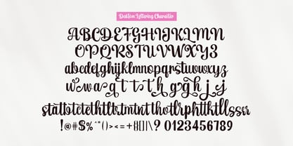 Deatom Lettering Font Poster 10