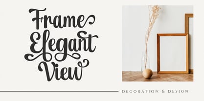 Deatom Lettering Font Poster 8