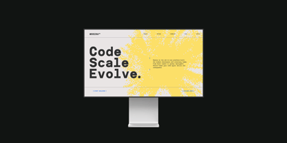 TRT Interval Font Poster 12