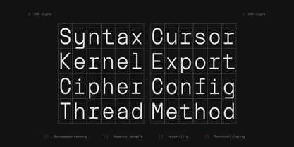 TRT Interval Font Poster 14