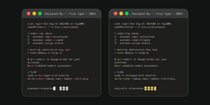TRT Interval Font Poster 8