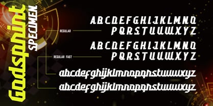 Godsprint Font Poster 6