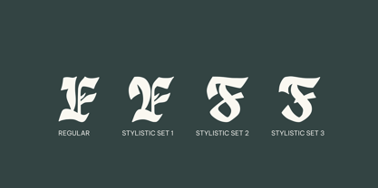 Firethorn Font Poster 4
