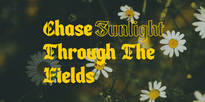 Firethorn Font Poster 9