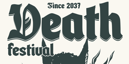 Firethorn Font Poster 6