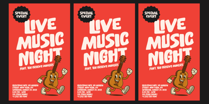 Crazy Blocks Font Poster 3