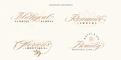 Monarchy  Script Font Poster 6