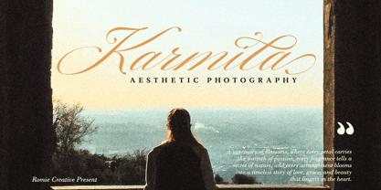 Monarchy  Script Font Poster 9