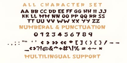 Funky Christmas Font Poster 10