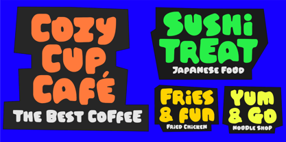 Geeky Swan Font Poster 4