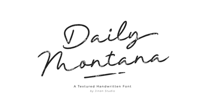 Daily Montana Font Poster 1