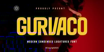 Gurvaco Font Poster 1