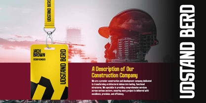 Gurvaco Font Poster 4