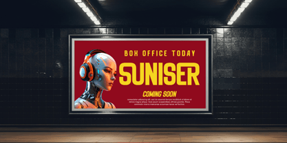 Gurvaco Font Poster 5