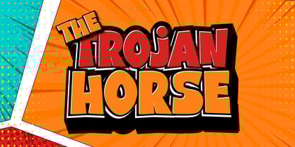 Moon Comic Font Poster 3