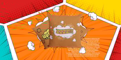 Moon Comic Font Poster 5