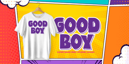 Moon Comic Font Poster 6